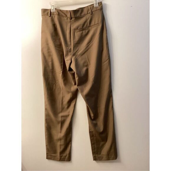 Collusion Brown Slim Tailored Trousers Pants - Picture 6 of 12